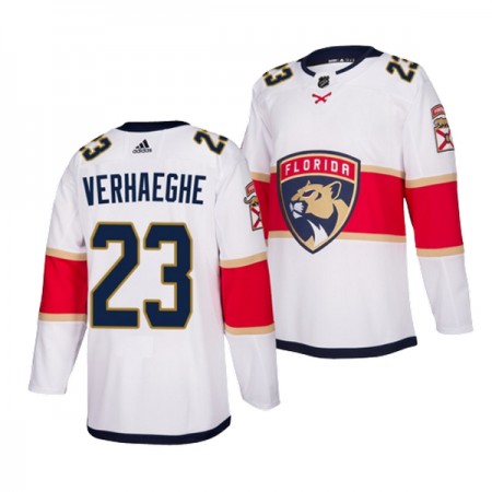 Miehille NHL Florida Panthers Pelipaita Carter Verhaeghe 23 Adidas Valkoinen Authentic
